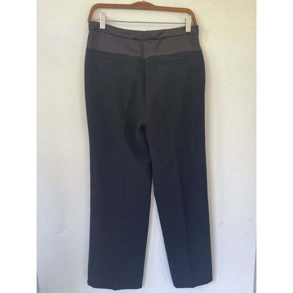 St. Emile Women’s Black Pantsuit Blazer Jacket & Trousers Set Size 6 Two-Button - Picture 5 of 14